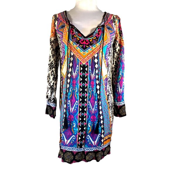 Flying Tomato Dresses & Skirts - Flying Tomato Shirt Womens Size Small Boho 3/4 Sleeve